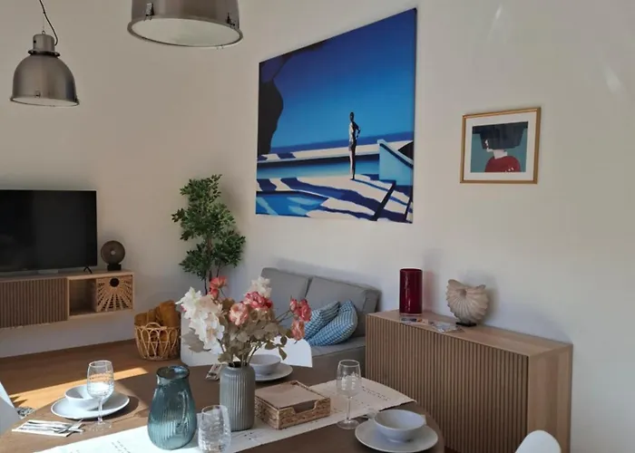 公寓 Penthouse Mit Seeblick & Terrasse 7